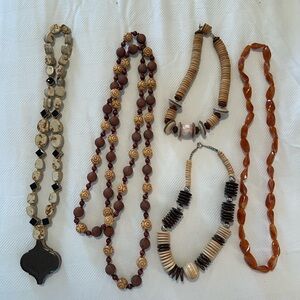Bohemian Beaded Necklace Collection